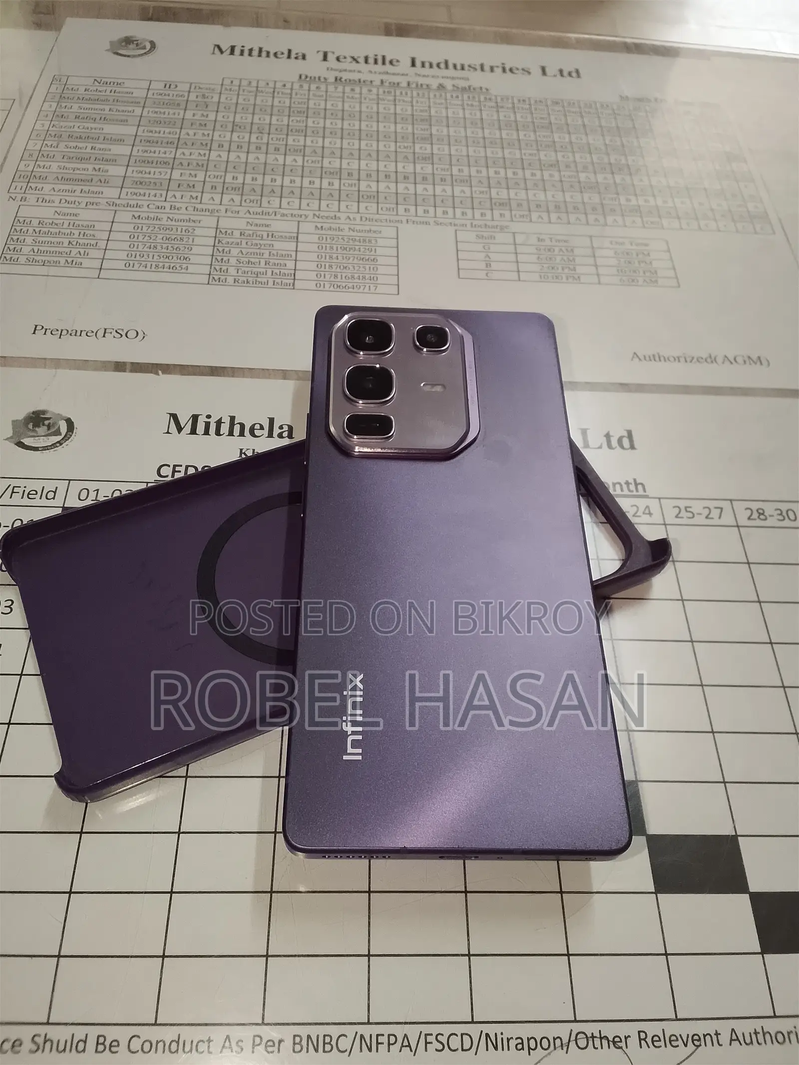 Infinix Note 50 Pro 4G 256 GB Purple