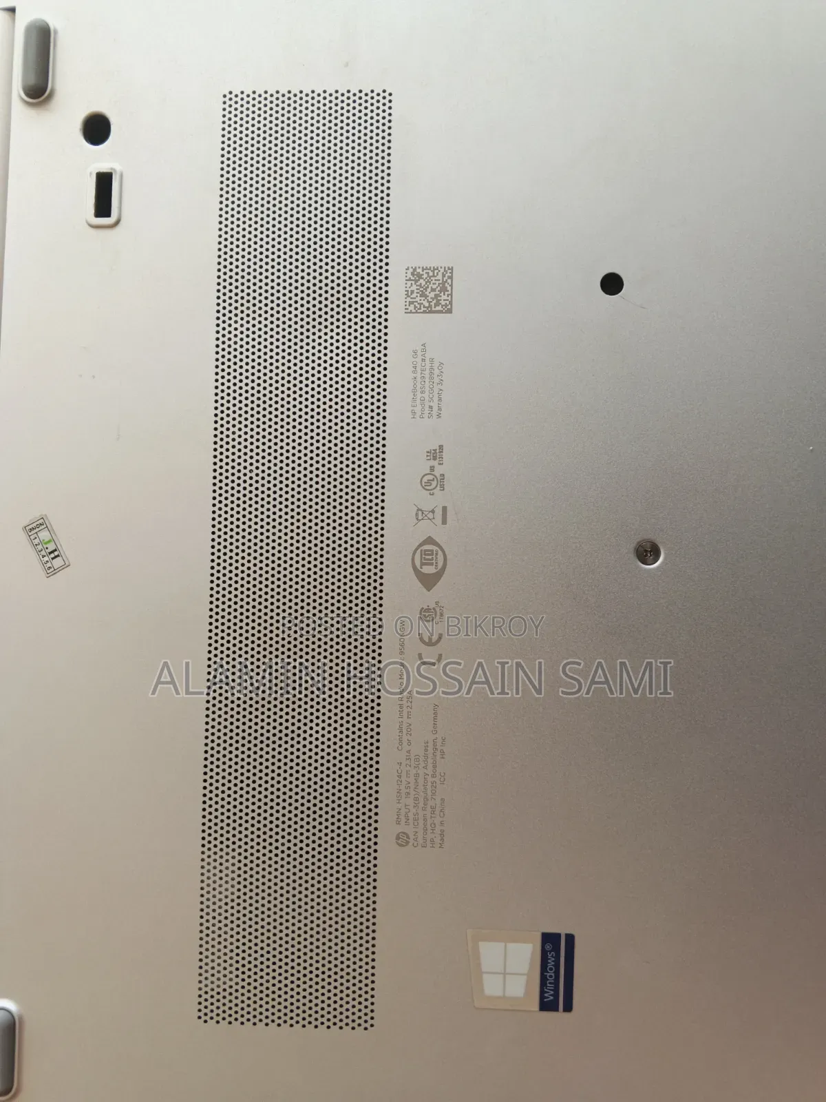Laptop HP EliteBook 840 G6 8GB Intel Core I5 SSD 256GB
