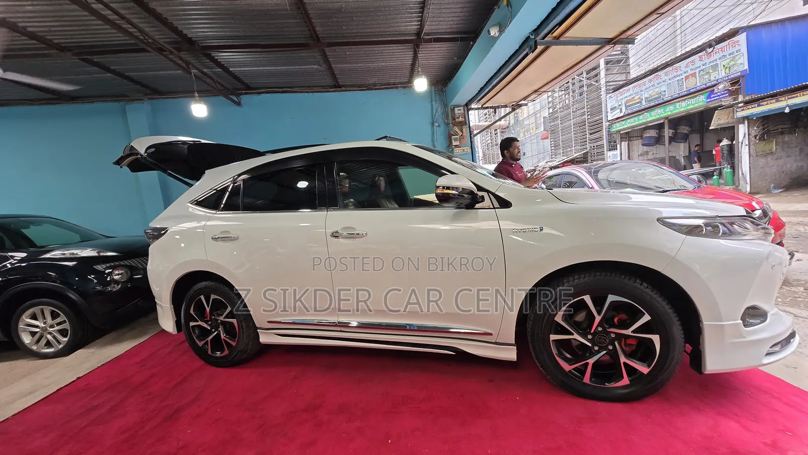 Toyota Harrier Hybrid Premium 2014 Pearl