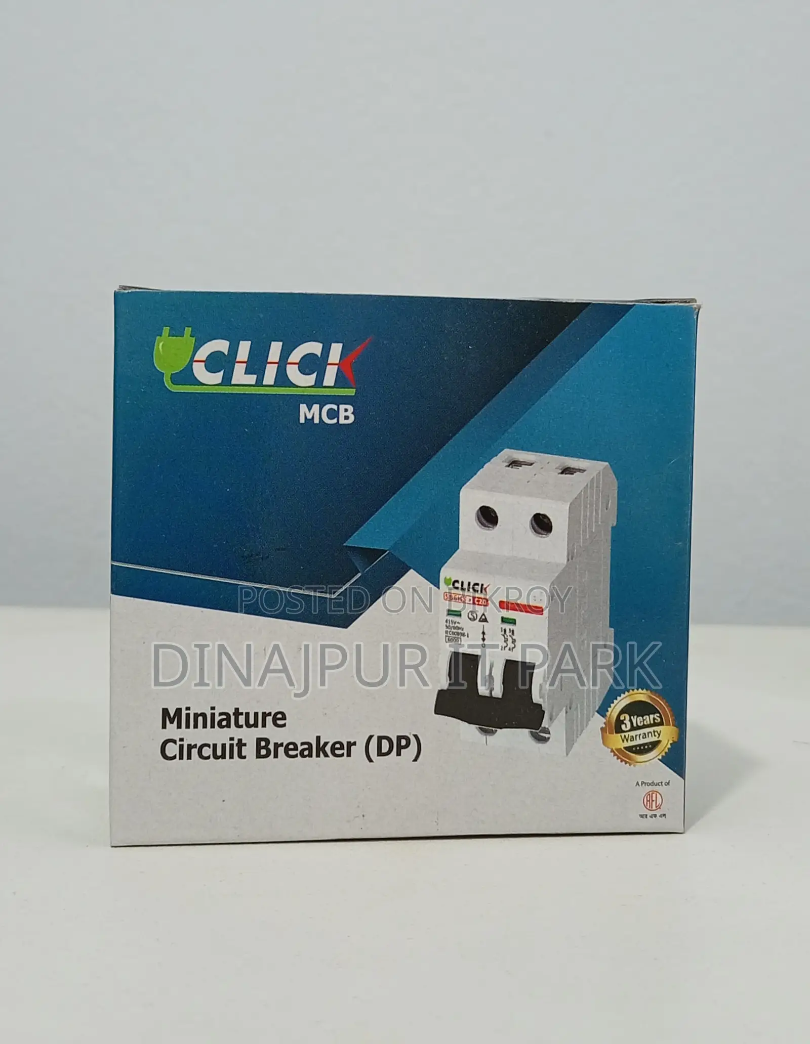 Click Dp Miniature Circuit Breaker (Mcb) – 3 Years Warranty