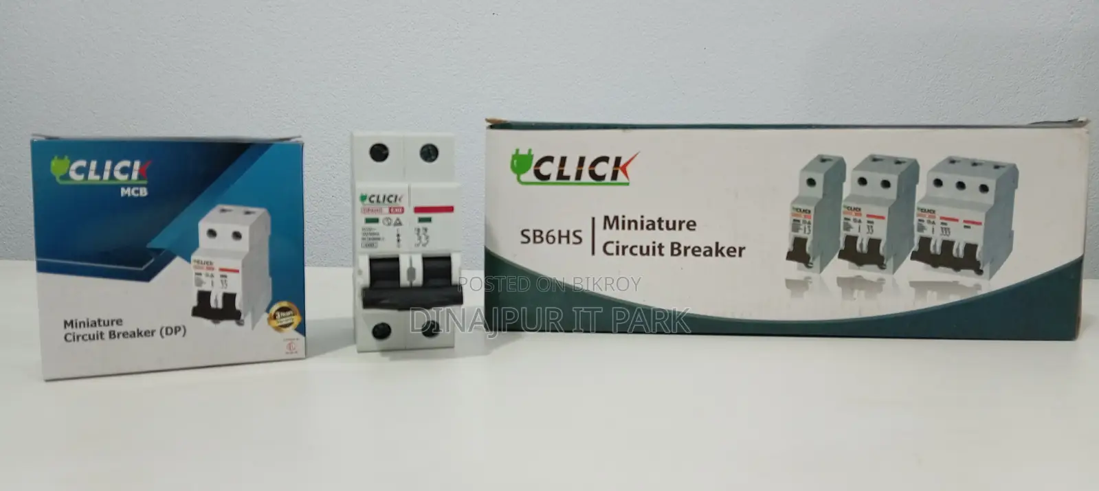 Click Dp Miniature Circuit Breaker (Mcb) – 3 Years Warranty