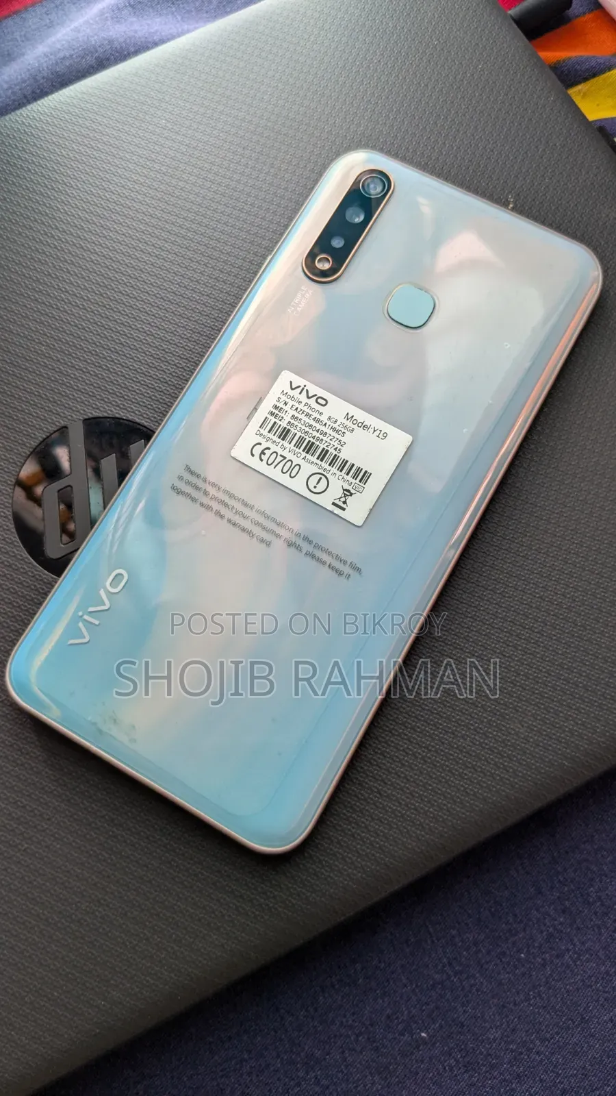 Vivo Y19 128 GB White