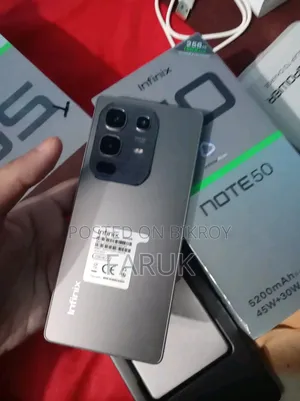 ইনফিনিক্স নোট ৫০ ৪জি ২৫৬ জিবি গ্রে