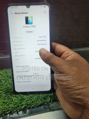 Samsung Galaxy A06 64 GB Black