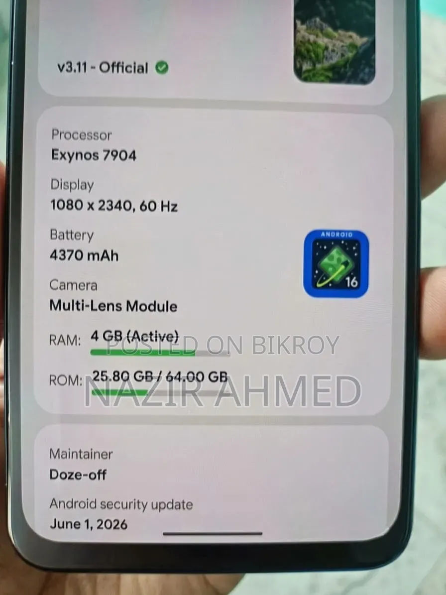 Samsung Galaxy A30 64 GB Blue