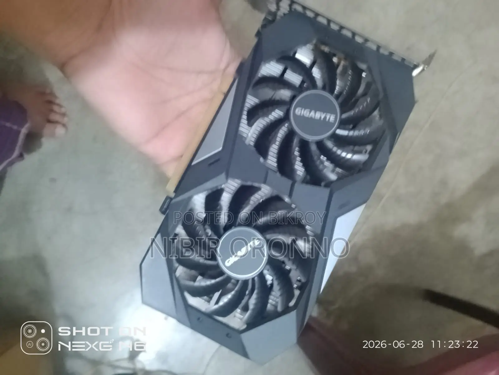 Gigabyte Ge-force Rtx 3050 6 GB