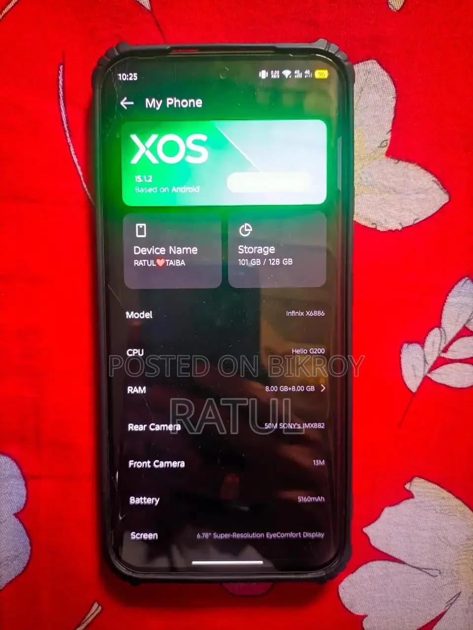 Infinix Hot 60 Pro+ 256 GB White