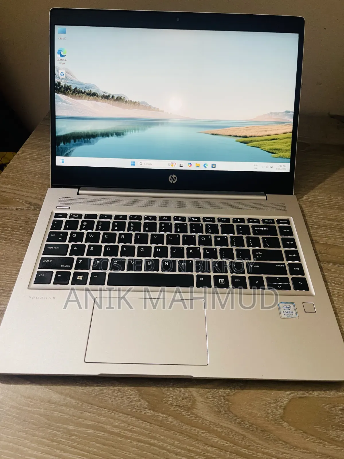 Laptop HP ProBook 440 G6 8GB Intel Core I5 SSHD+SSD 256GB