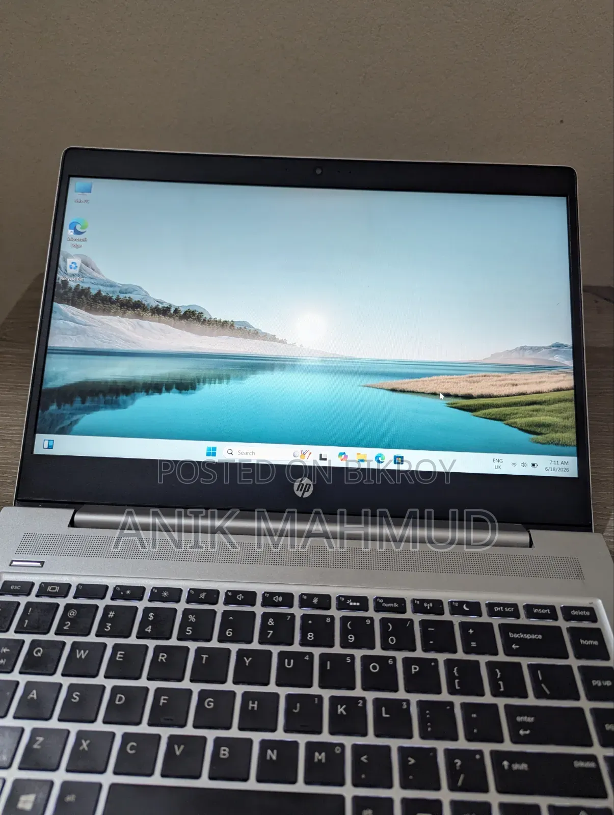 Laptop HP ProBook 440 G6 8GB Intel Core I5 SSHD+SSD 256GB