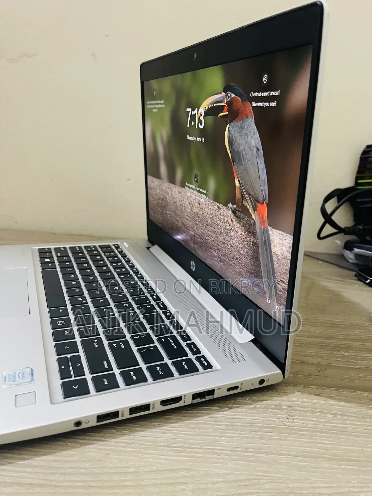 Laptop HP ProBook 440 G6 8GB Intel Core I5 SSHD+SSD 256GB