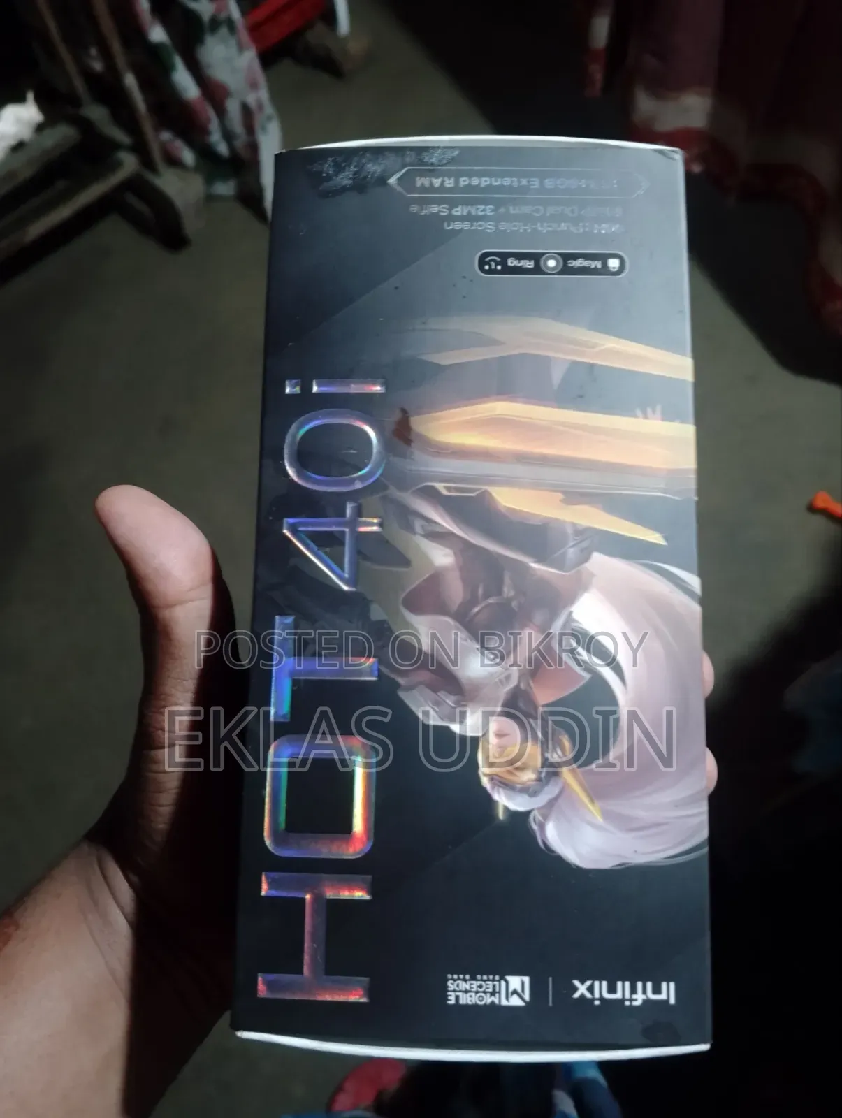 Infinix Hot 40i 256 GB Black