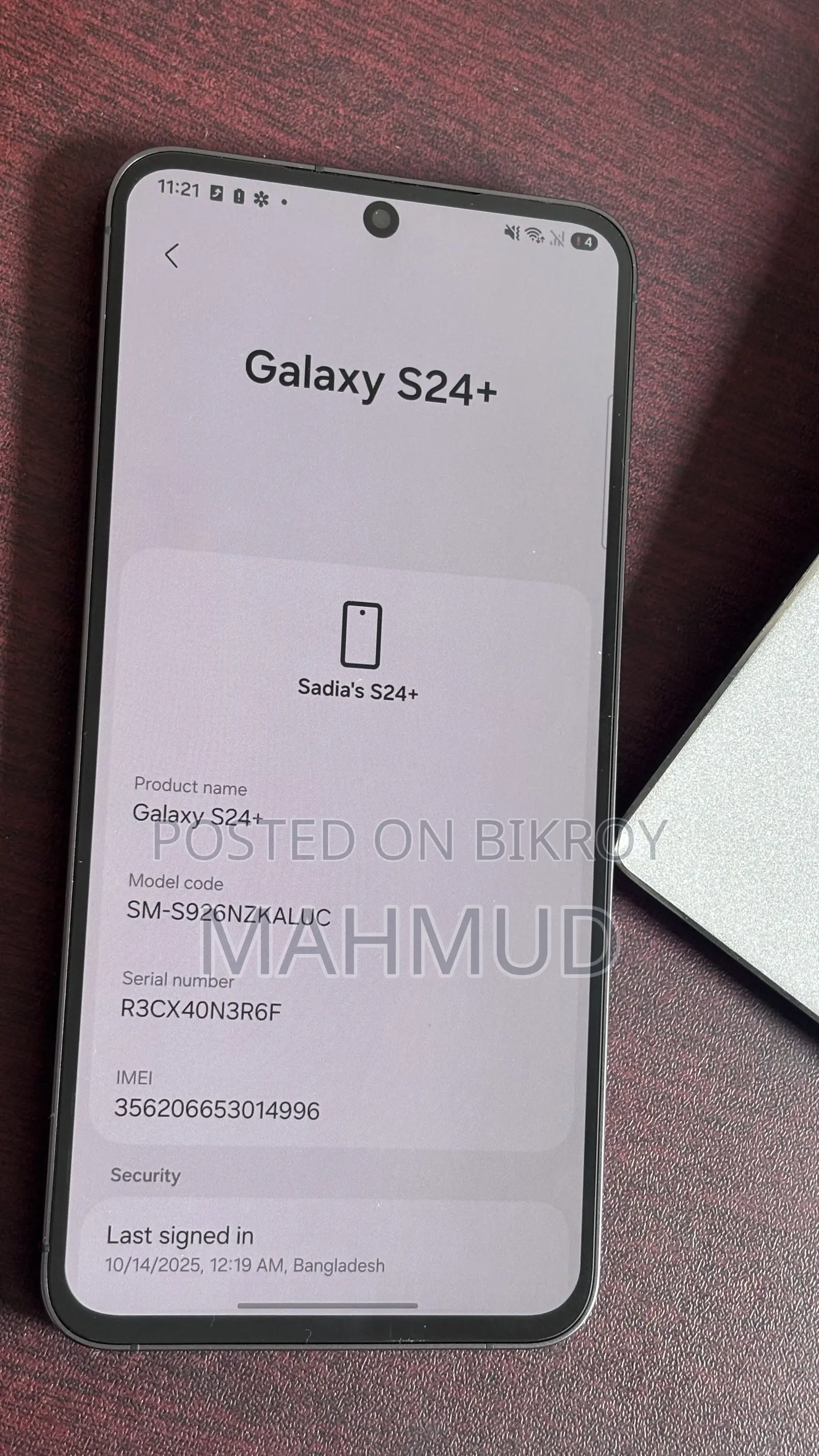 Samsung Galaxy S24+ 256 GB Black