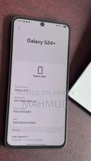 Samsung Galaxy S24+ 256 GB Black