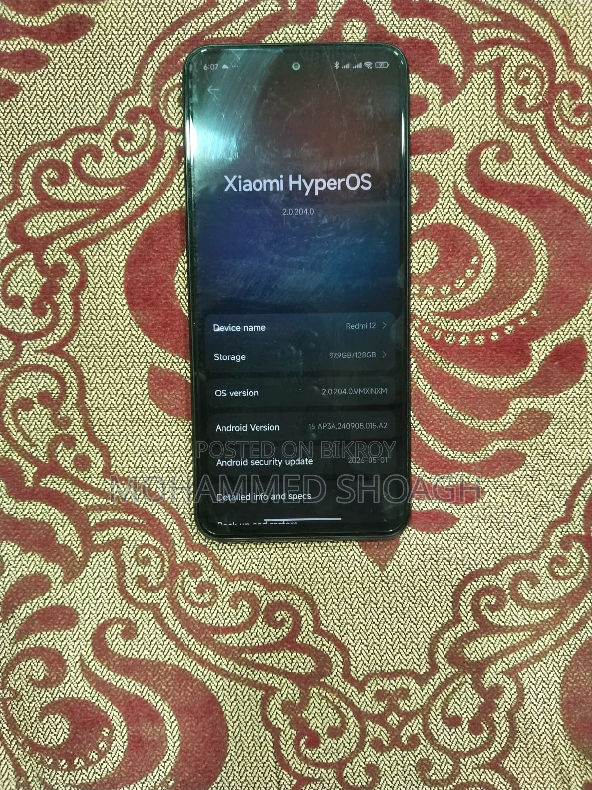 Xiaomi Redmi 12 128 GB Black