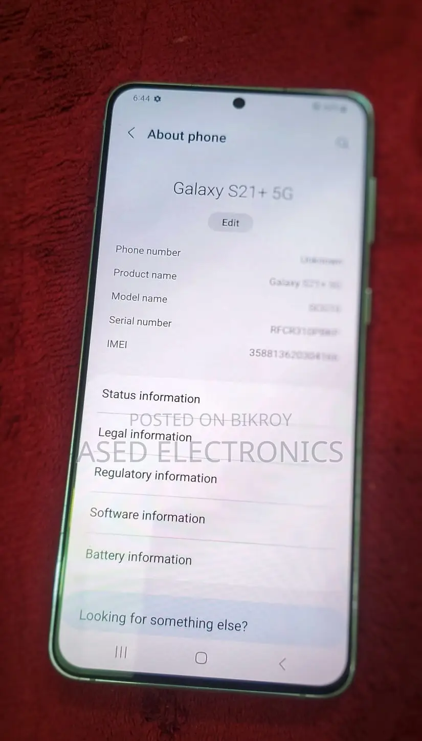 New Samsung Galaxy S21 5G 256 GB