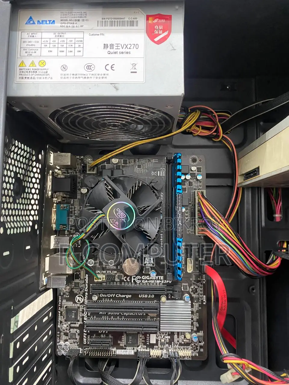 Desktop Computer Gigabyte 4GB Intel Core i5 SSD 128GB