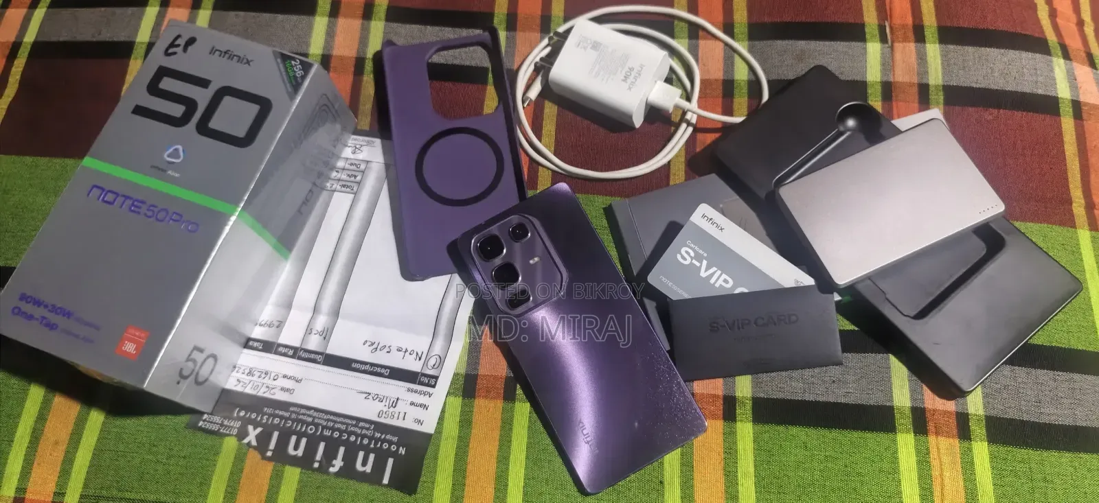 Infinix Note 50 Pro 256 GB Purple
