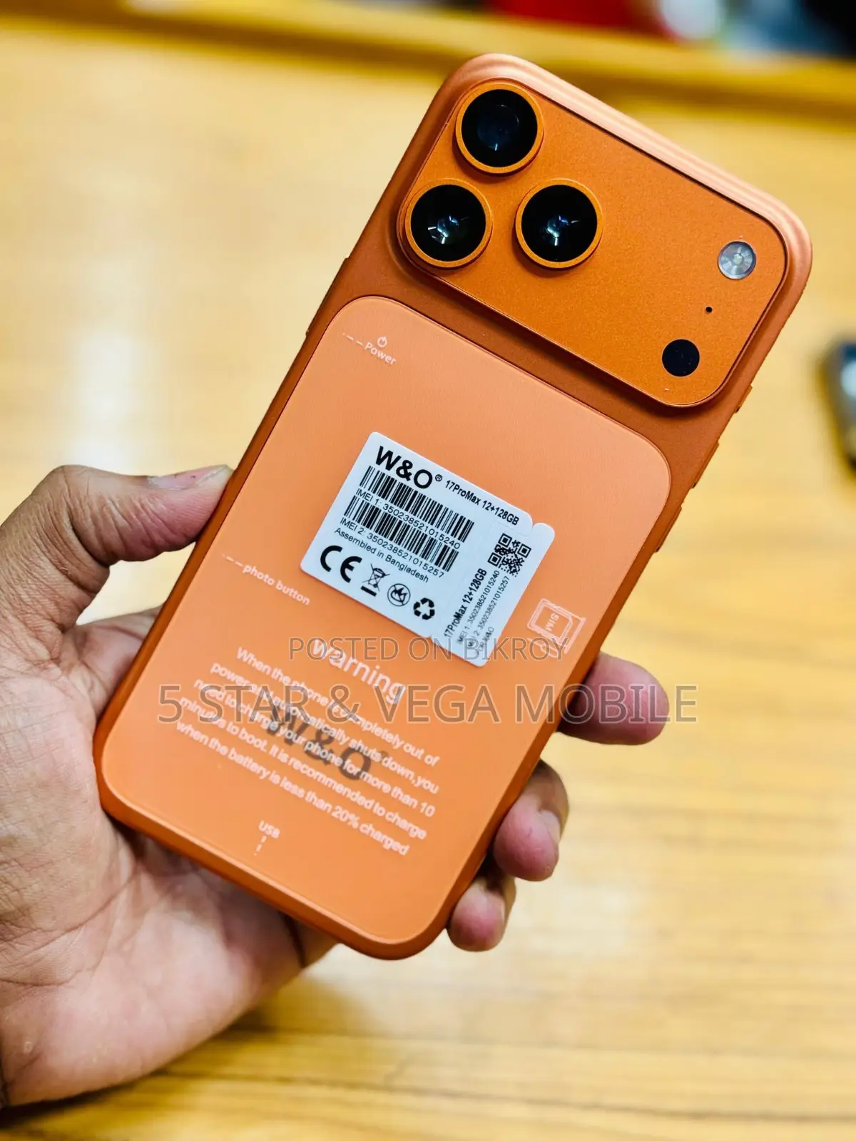 New M-Horse 128 GB Orange