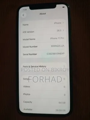 Apple iPhone 11 Pro 64 GB Rose Gold