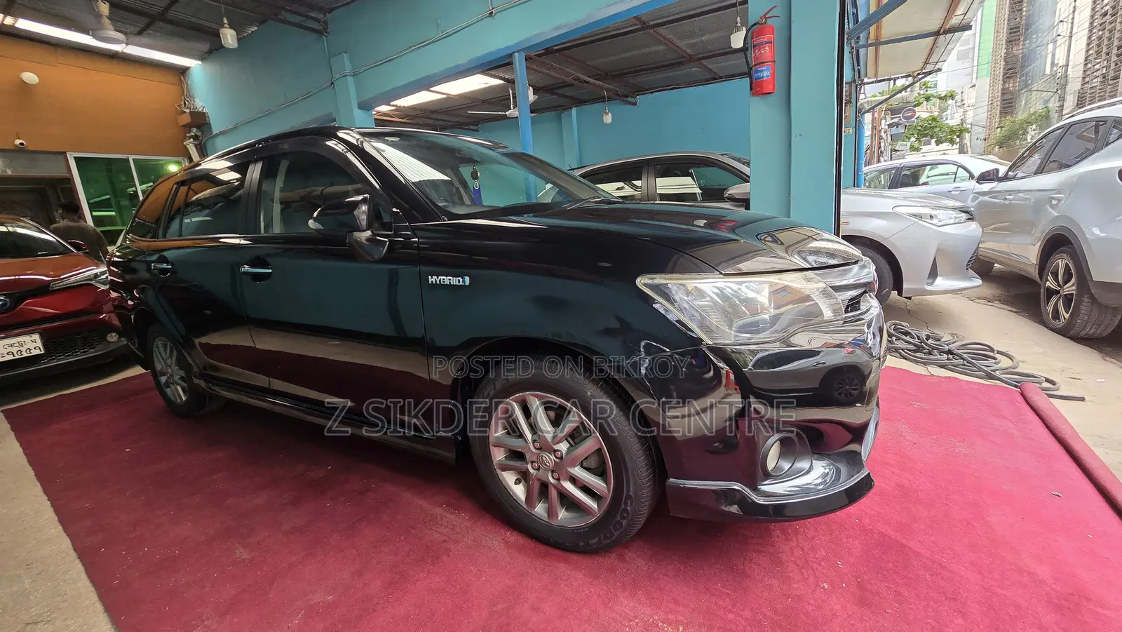 Toyota Corolla Fielder 1.5 Hybrid Front Wheel Drive 2014 Black