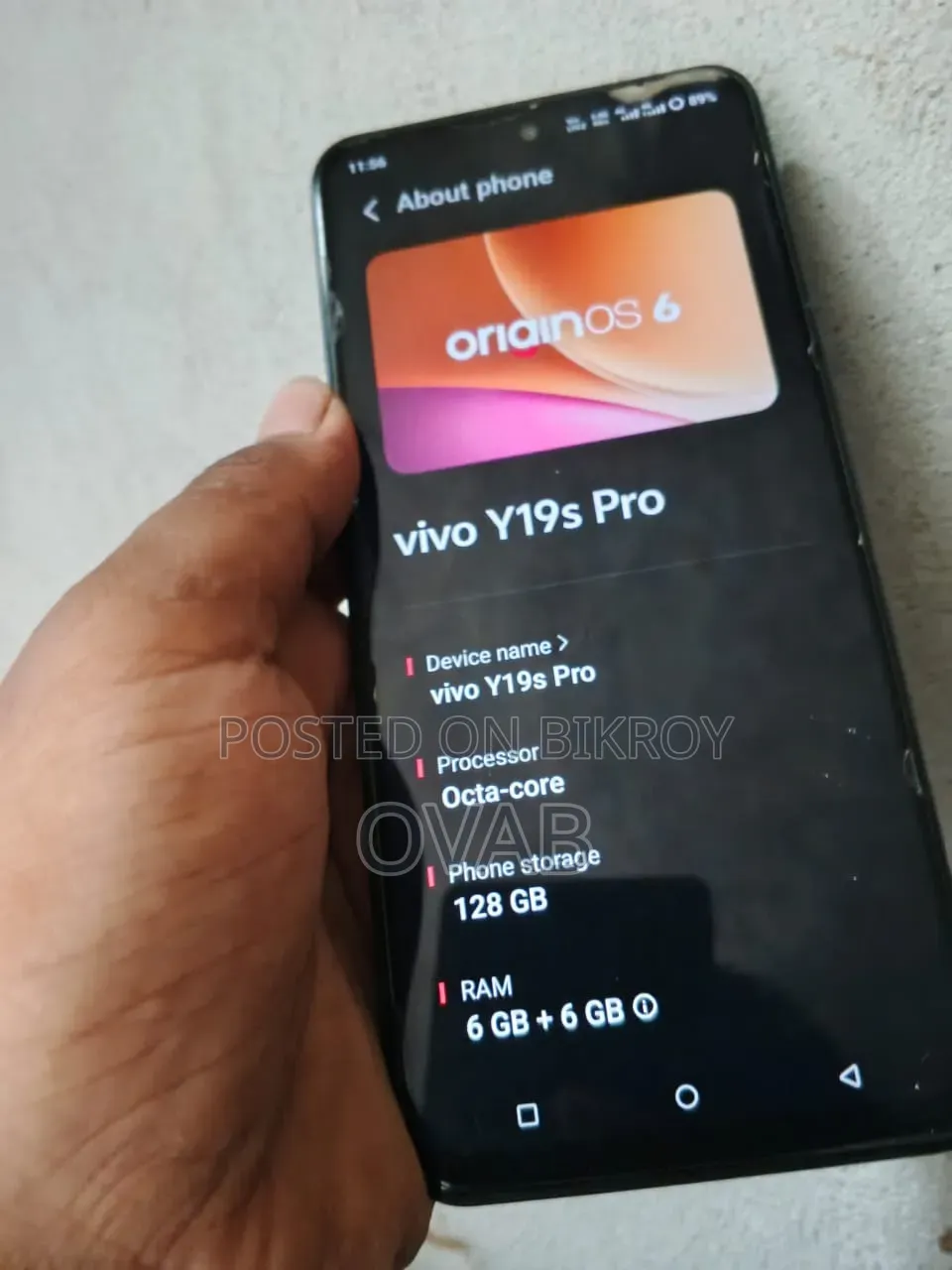Vivo Y19s Pro 128 GB Blue