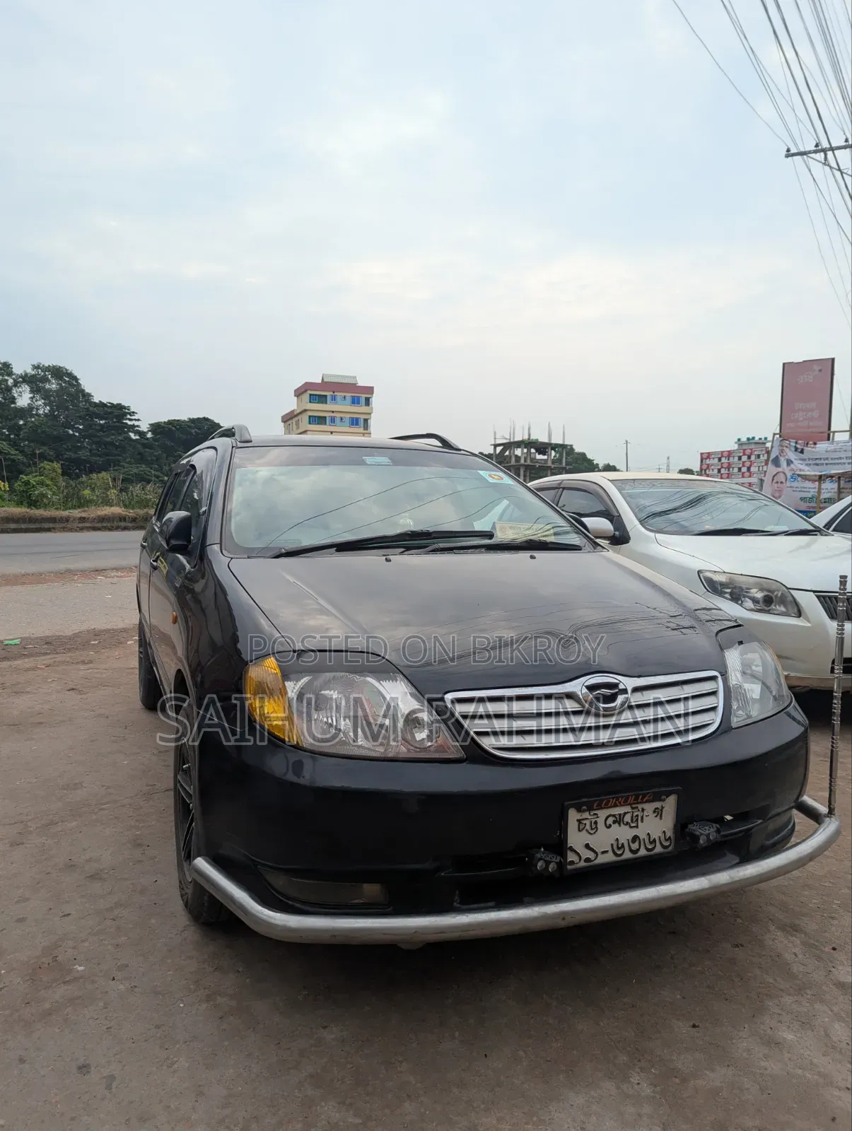 Toyota Corolla Fielder 2001 Black