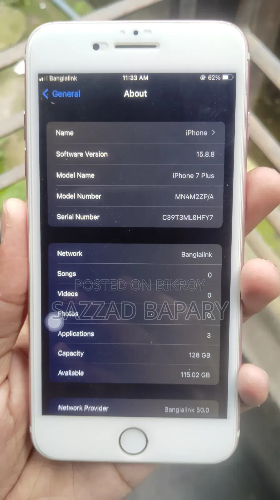 Apple iPhone 7 Plus 128 GB White