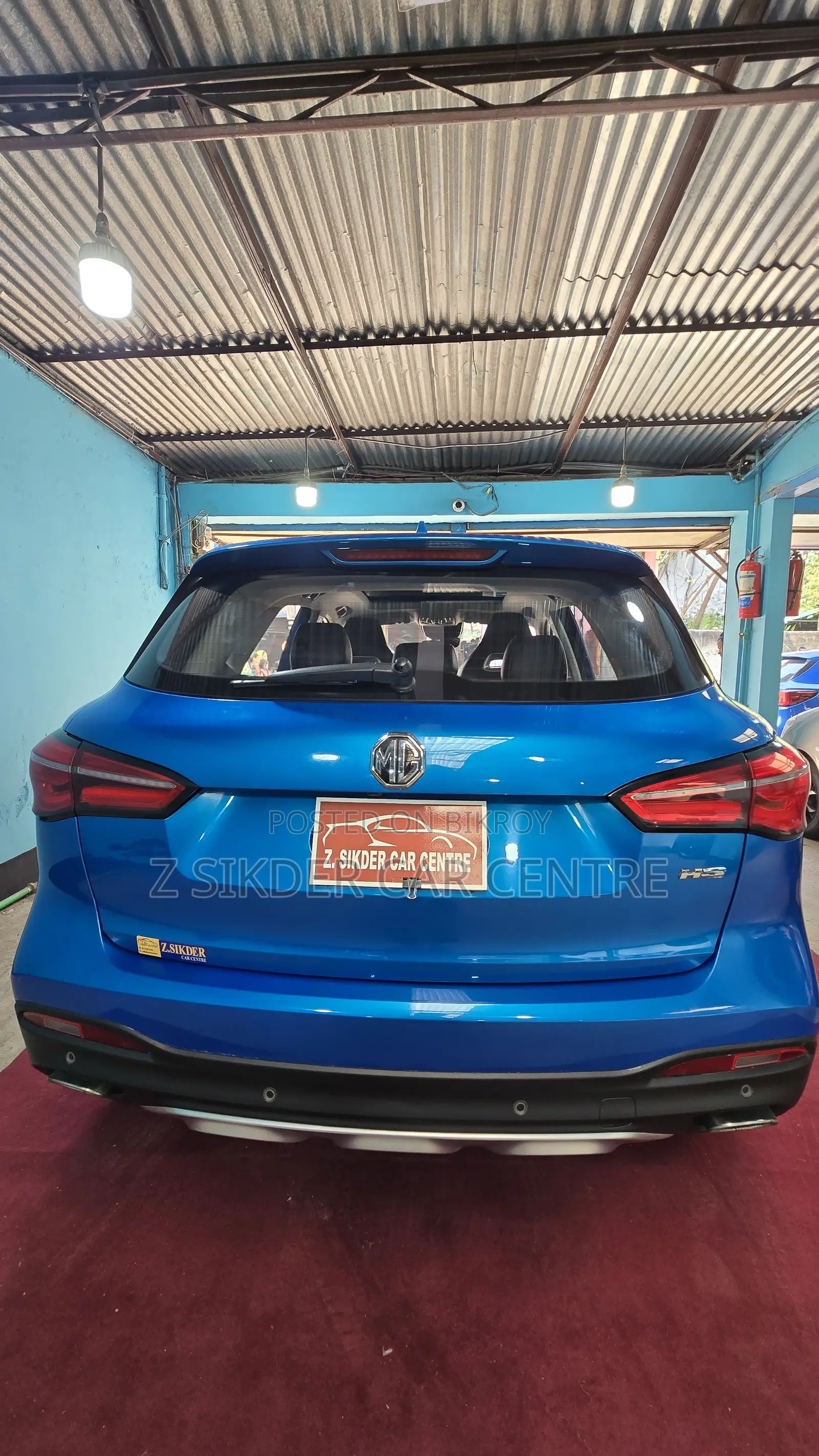 MG ZS 2021 Blue