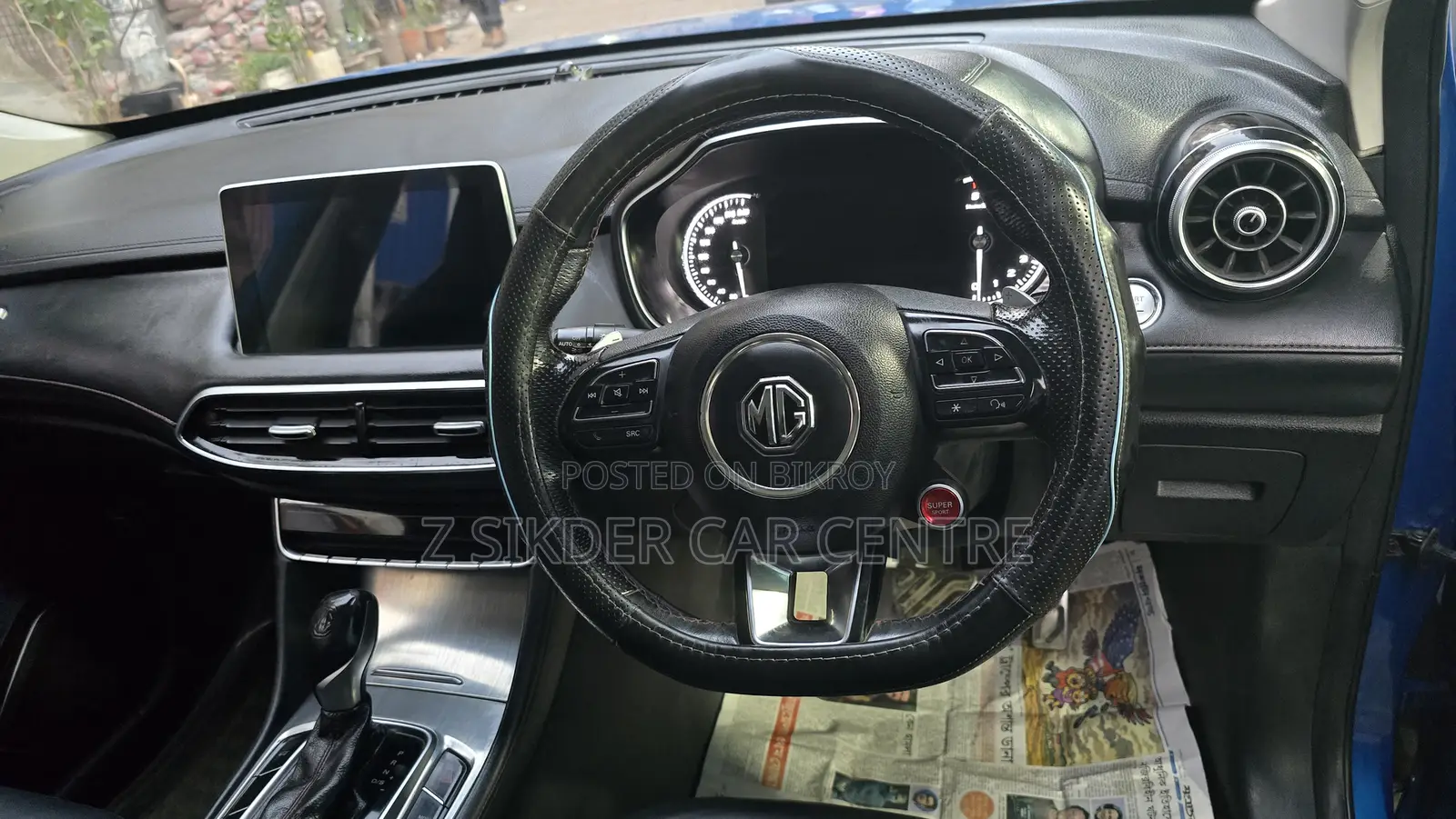 MG ZS 2021 Blue