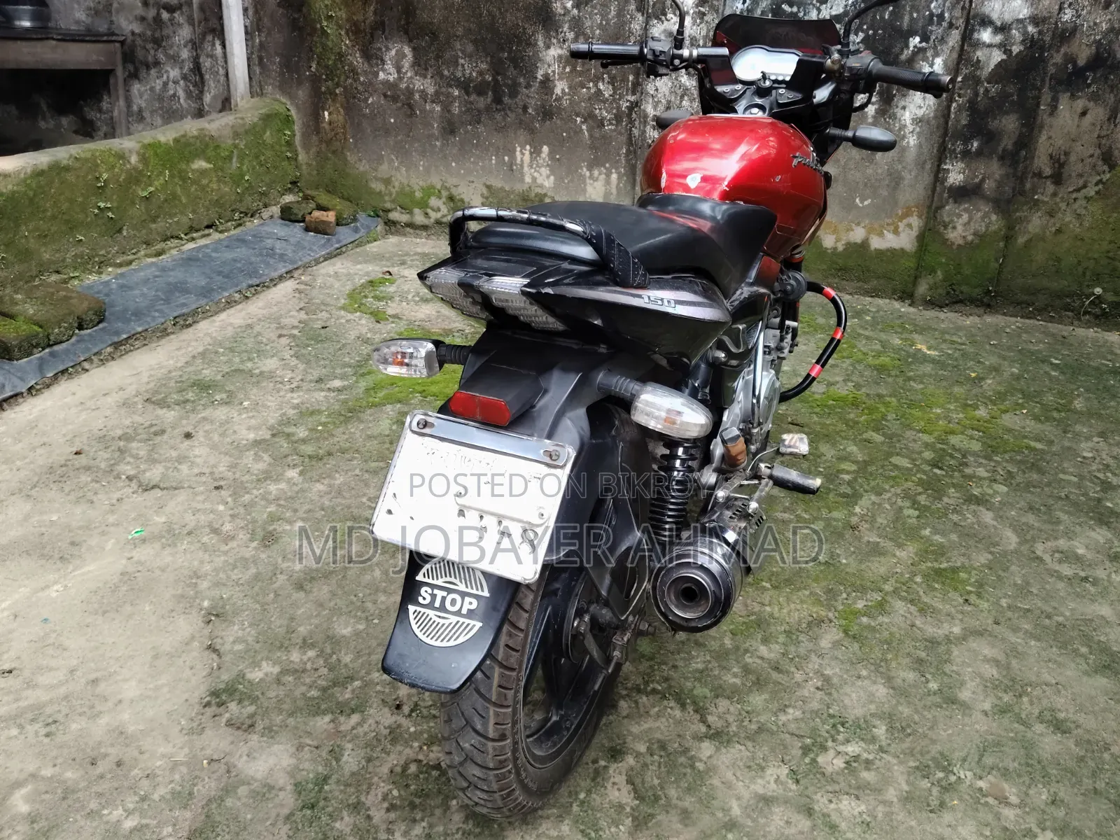 Bajaj Pulsar 150 2017 Red
