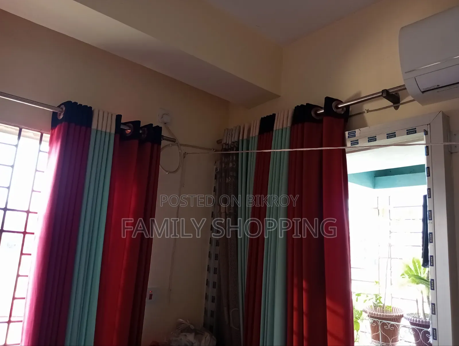 Premium curtain set for sale, just like new, Curtains