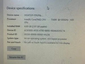 Desktop Computer Apple Mac Mini 4GB Intel HDD 500GB