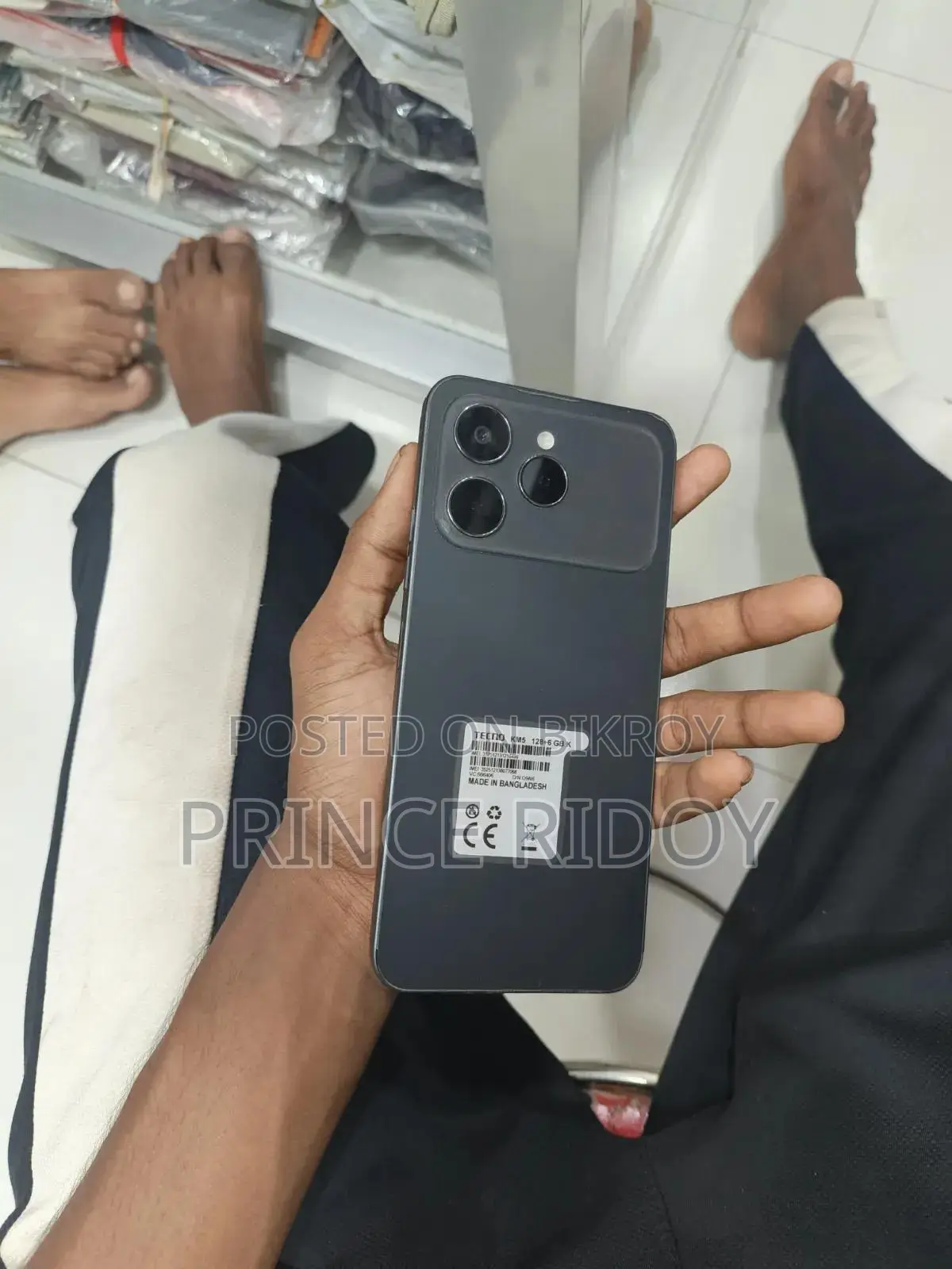 Tecno Spark 40 128 GB Black