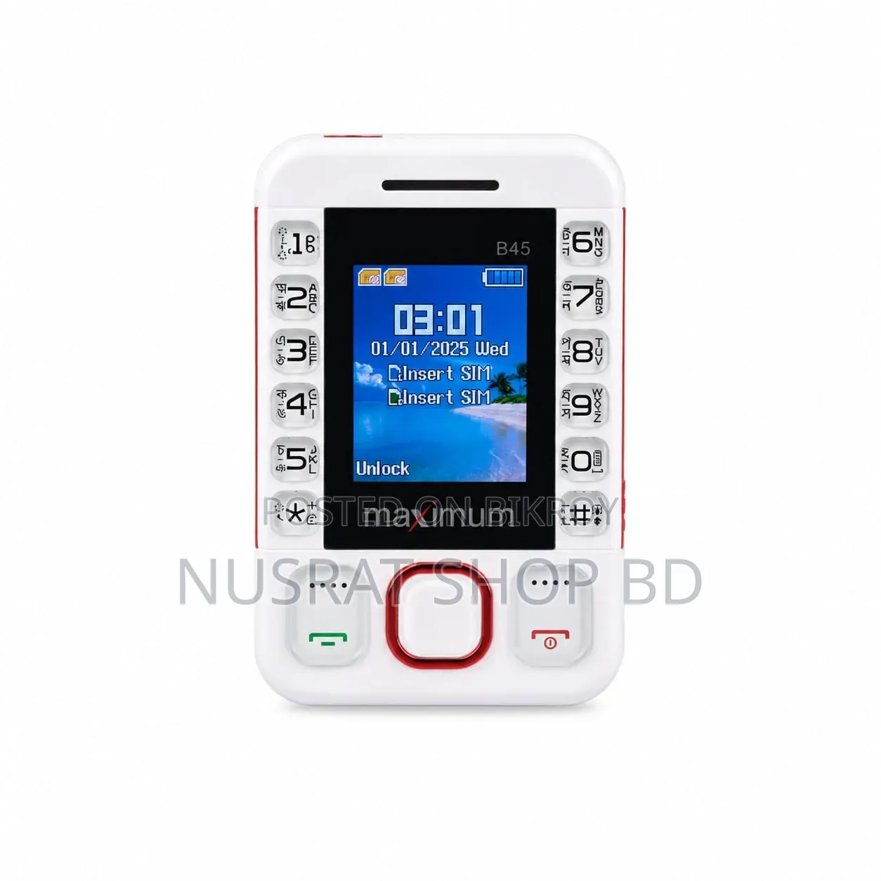New Maximus M100C White