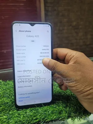 Samsung Galaxy A03 32 GB Black