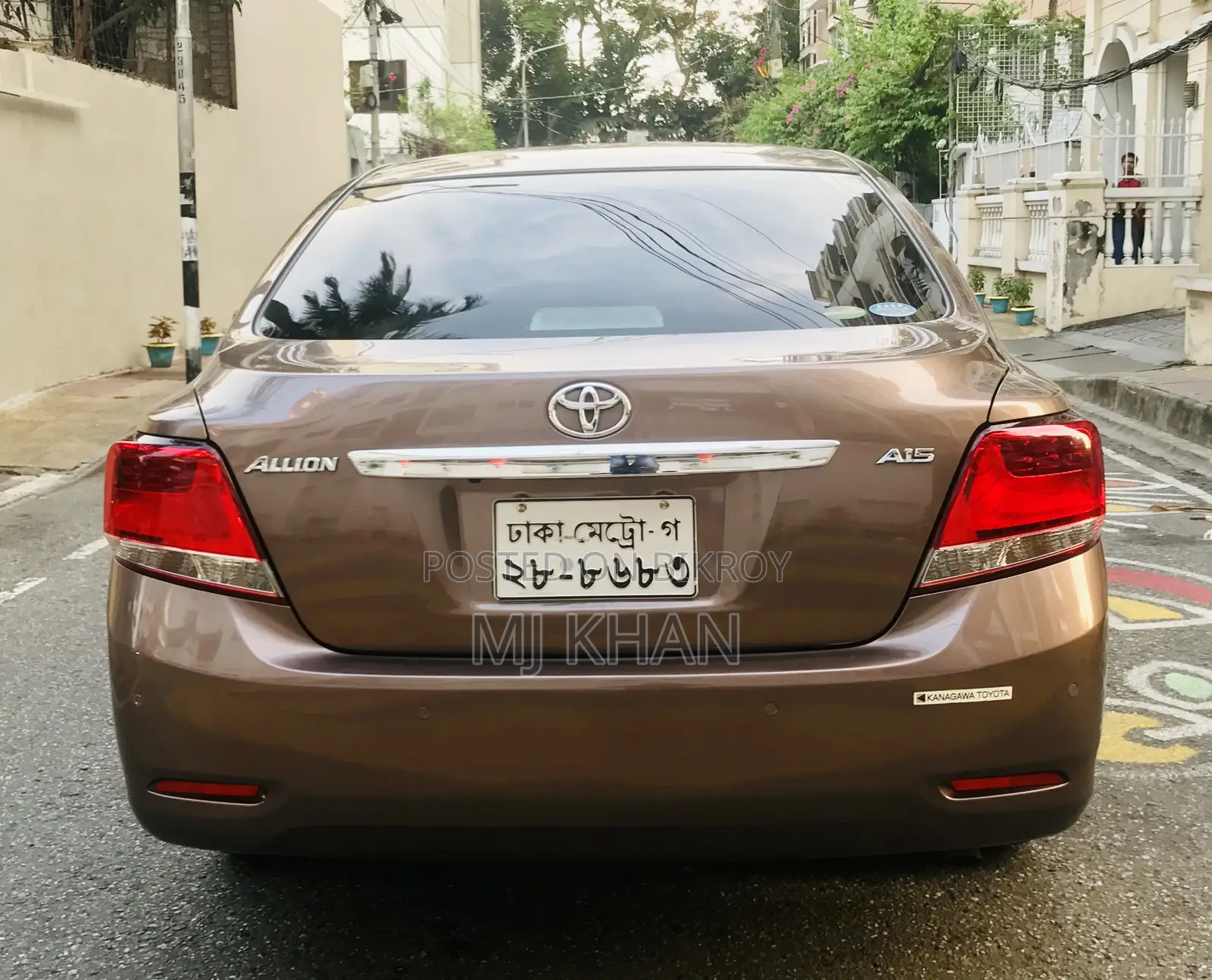 New Toyota Allion 2016 Brown