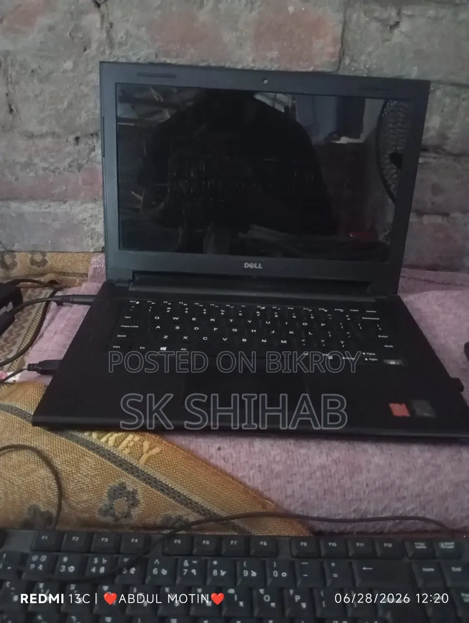 Laptop Dell Inspiron 3542 4GB Intel Pentium HDD 500GB