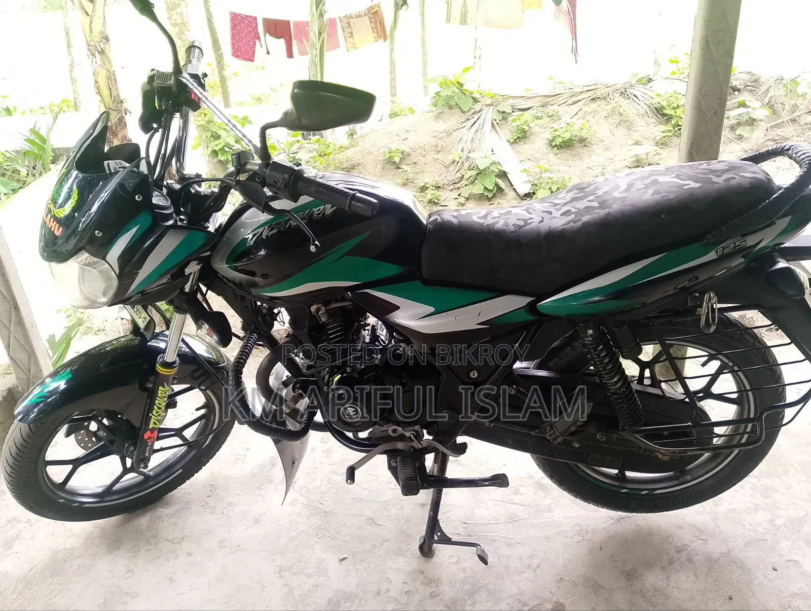 Bajaj Discover 125 2022 Green