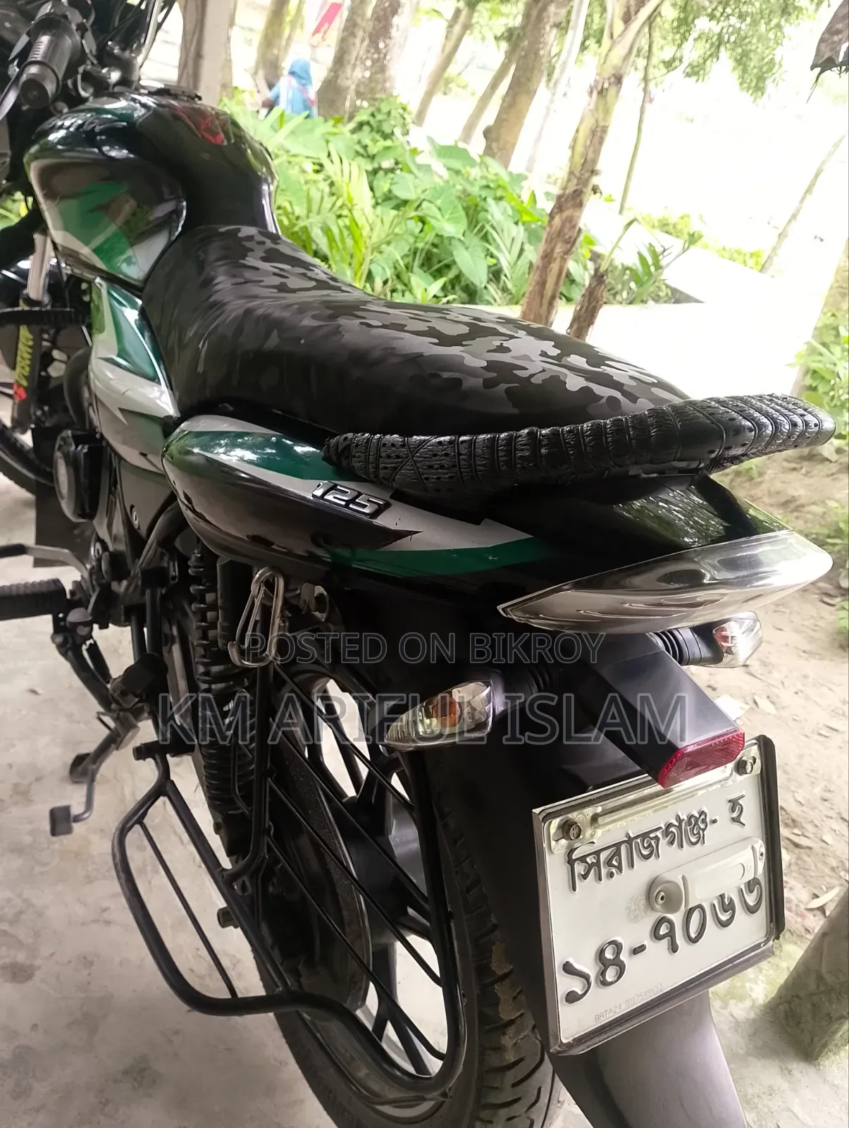 Bajaj Discover 125 2022 Green