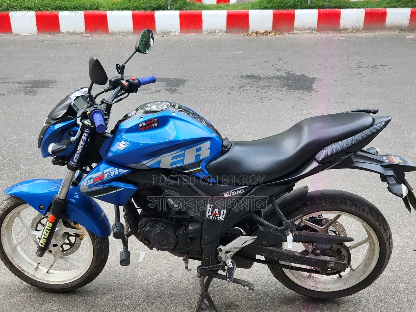 Suzuki Gixxer Monotone 2018 Blue
