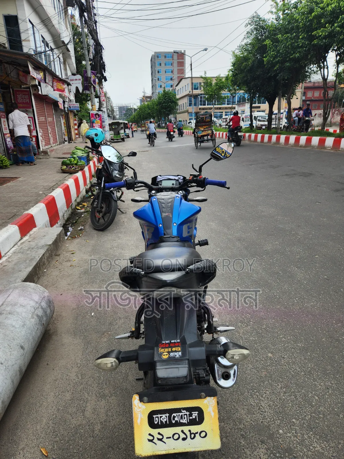 Suzuki Gixxer Monotone 2018 Blue