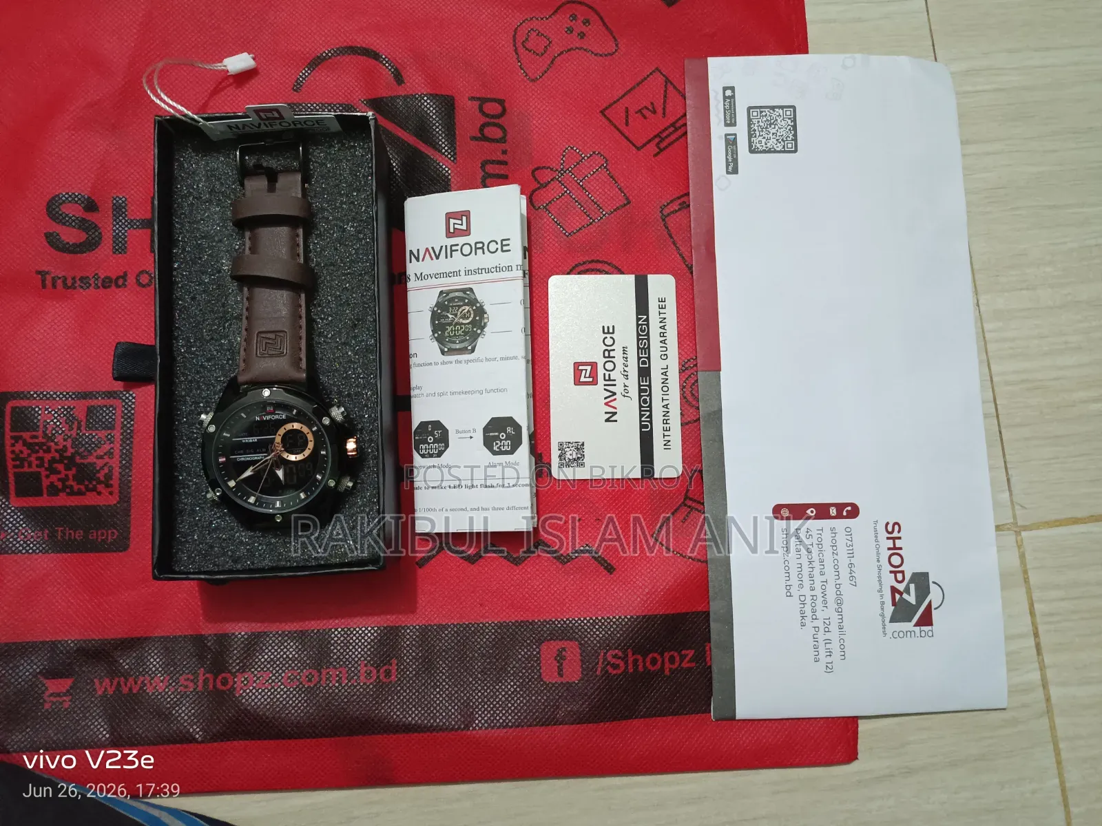 Naviforce Watch