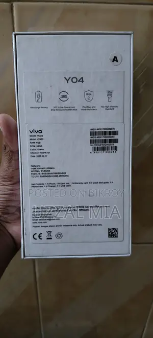 Vivo Y04 64 GB Green