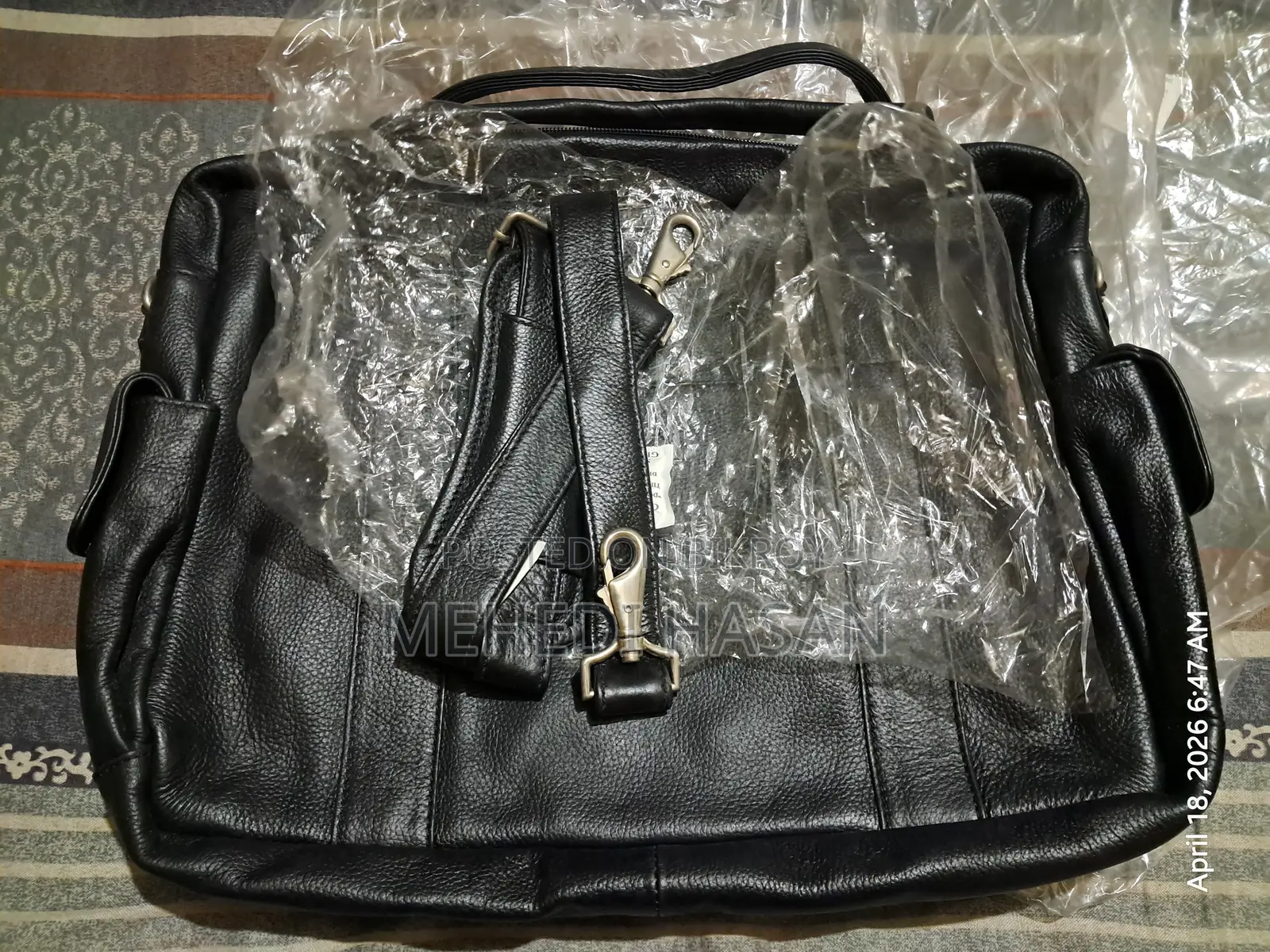 Gents Leather Bag (Genuine Cow Leather)
