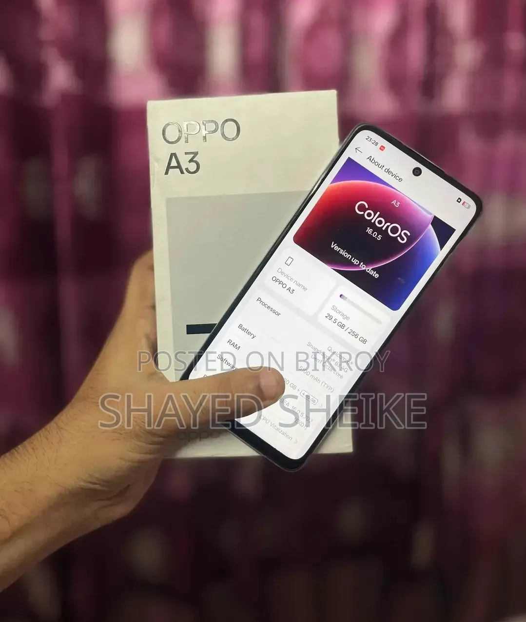 Oppo A3 256 GB White