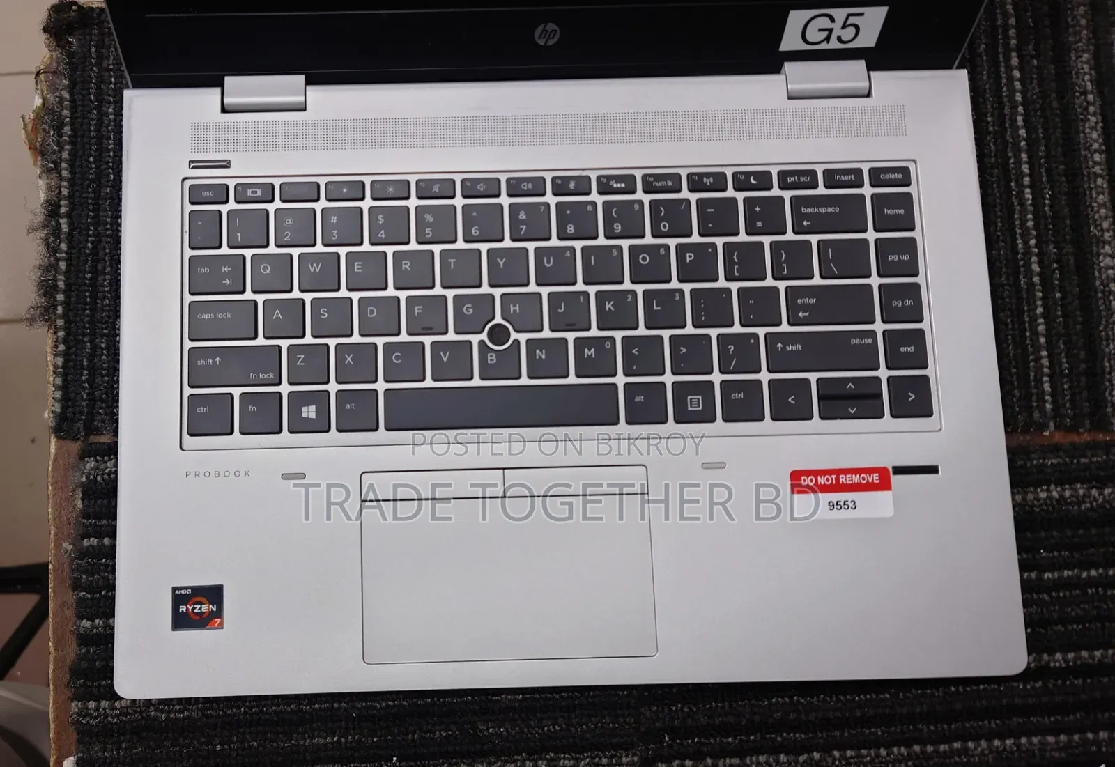 ল্যাপটপ HP ProBook 645 G4 ৮জিবি র‍্যাম ২৫৬জিবি এসএসডি