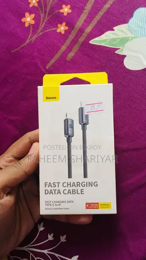 PD 20W Fast Charging Charger Type C To Lightning