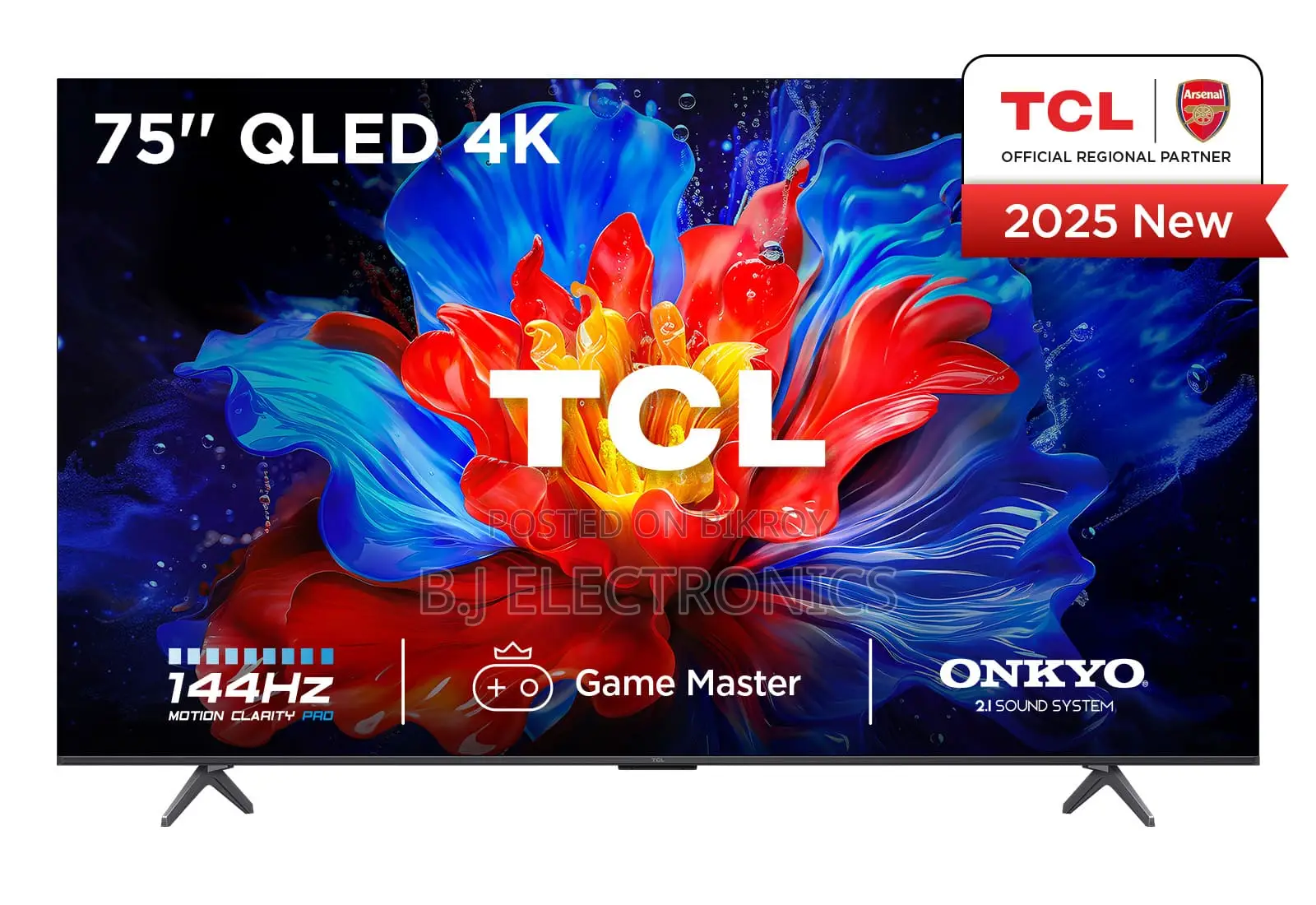 Tcl 75p8k 75" 4k Uhd Qled Smart Google Tv