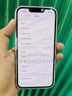 Apple iPhone 14 128 GB White