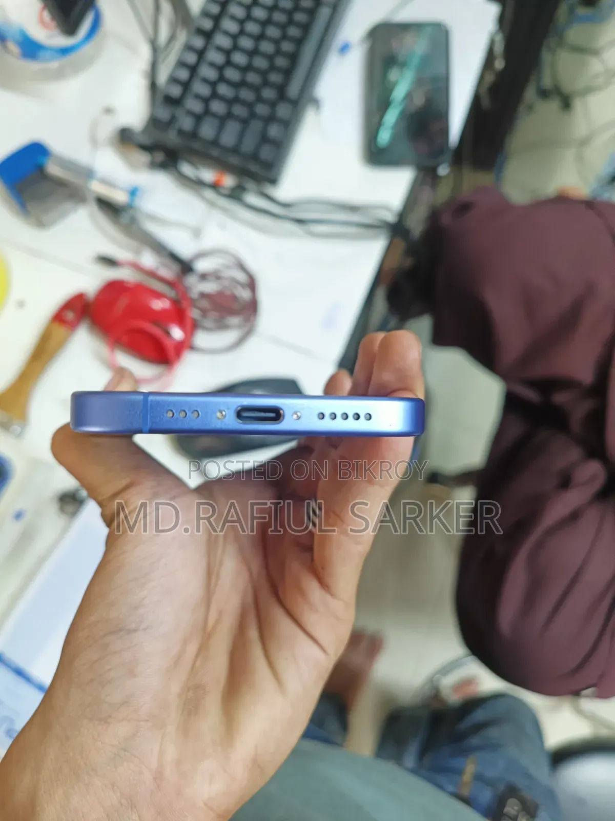 অ্যাপল আইফোন ১৬ ১২৮ জিবি ব্লু